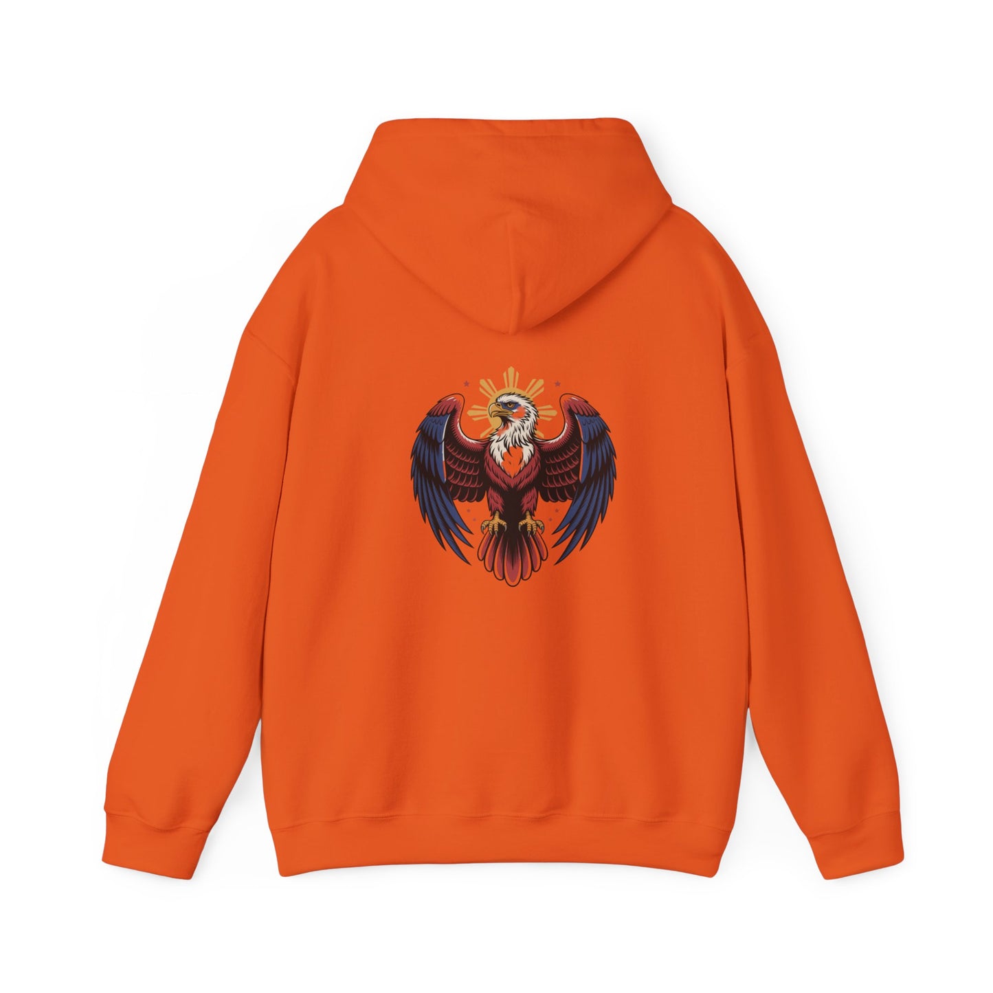 Philippines Map & Heraldic Eagle Hoodie — Filipino Pride Pullover