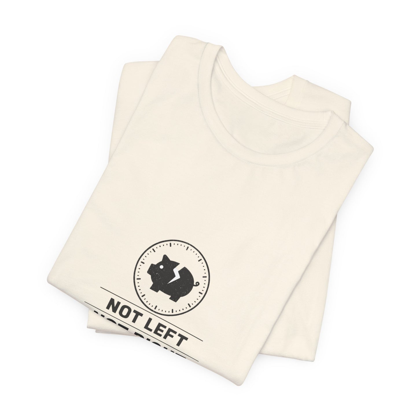 Just Broke Tee | cost of living crisis, budget humor, receipt aesthetic
