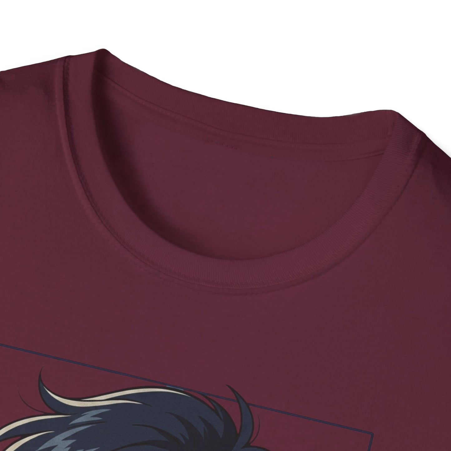 Anime Boy Portrait T‑Shirt — Retro "90's" Back Print
