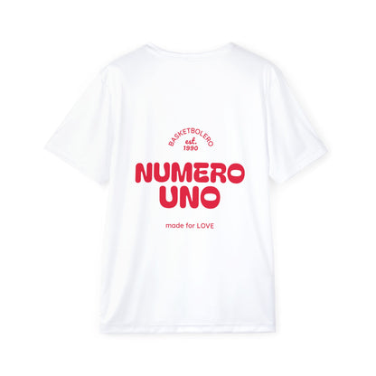 Basketball Jersey Tee - Basketbolero Numero Uno Made for Love