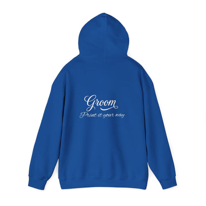 Copy of  "Bride" White Script Hoodie — Bridal Wedding Party Pullover