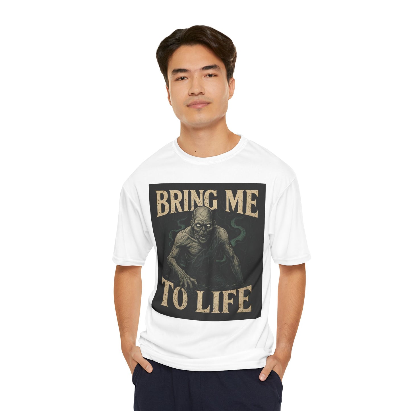 Bring Me To Life Graphic T-Shirt — Gothic Zombie Hoodie Shirt