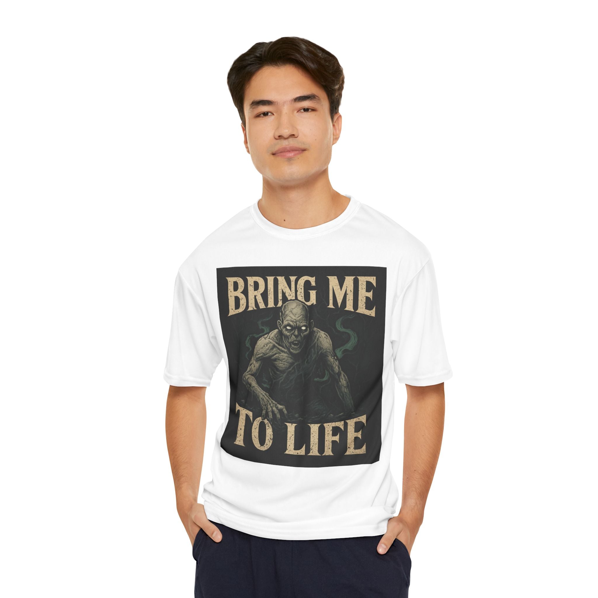 Bring Me To Life Graphic T-Shirt — Gothic Zombie Hoodie Shirt