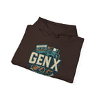 Gen X Hoodie – Retro Raised on Rewind Graphic Sweatshirt