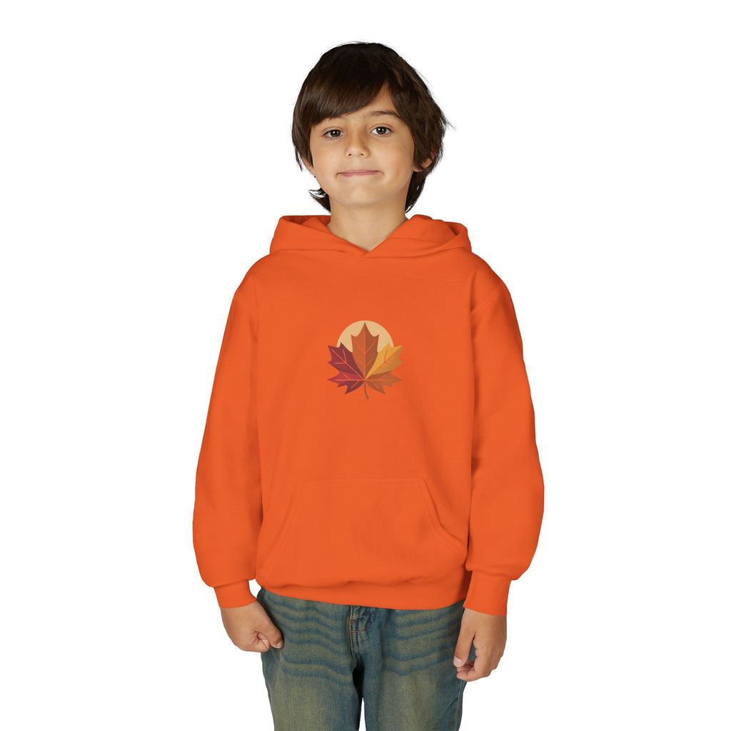 Autumn Leaves Youth Hooded Sweatshirt