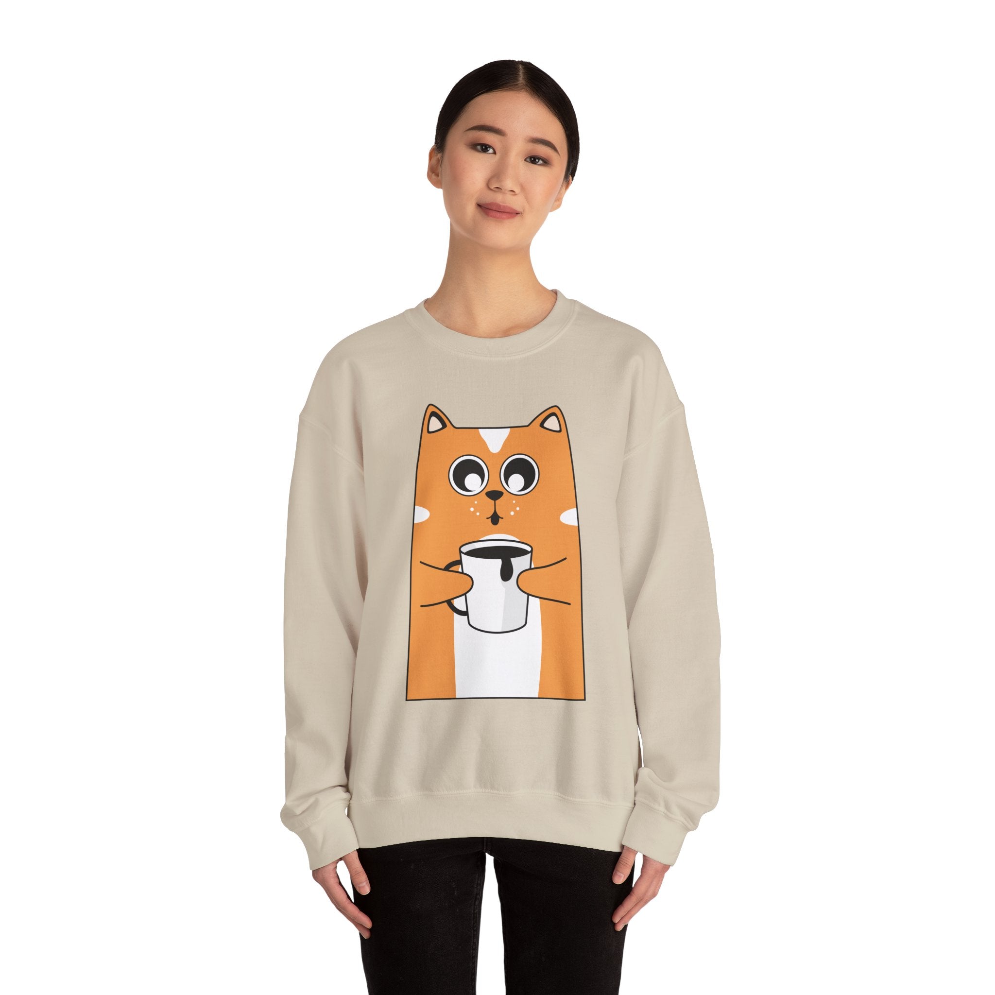 Crewneck Sweatshirt — 'Together Is My Favorite Place to Be' Retro Pocket Design
