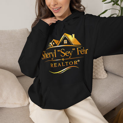 Realtor Logo Hoodie — "Sheryl 'Sey' Fehr" Branded Real Estate Pullover