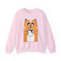Crewneck Sweatshirt — 'Together Is My Favorite Place to Be' Retro Pocket Design