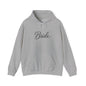 "Bride" Script Hoodie — Bridal Wedding Party Pullover