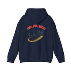 Christmas Hoodie - 'Merry Christmas to Everyone' Front & 'HO, HO, HO!!' Back Holiday Sweatshirt