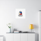 Filipino Flag Tote Logo Canvas Print — AFilipinoStore.com Matte Stretched Wall Art