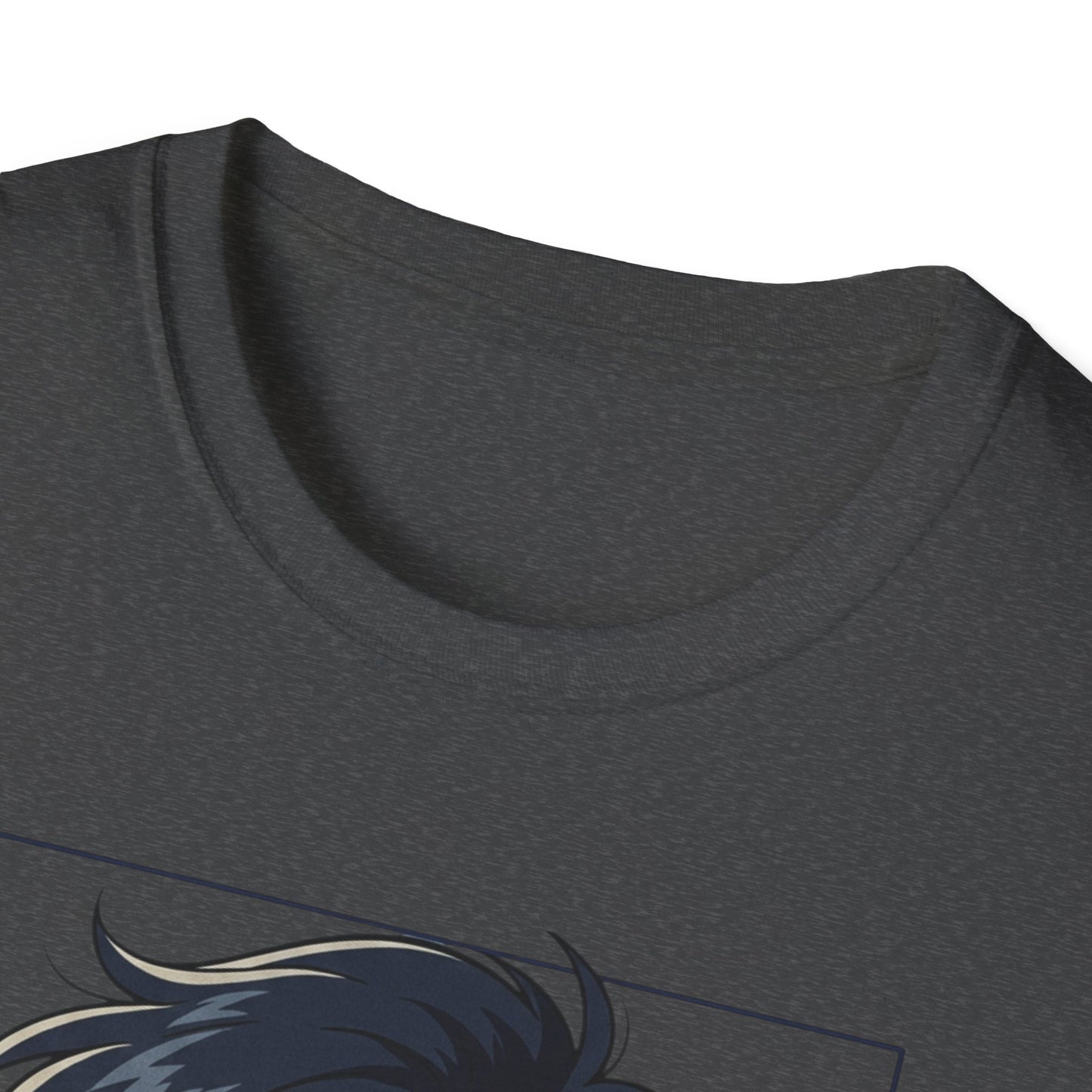 Anime Boy Portrait T‑Shirt — Retro "90's" Back Print
