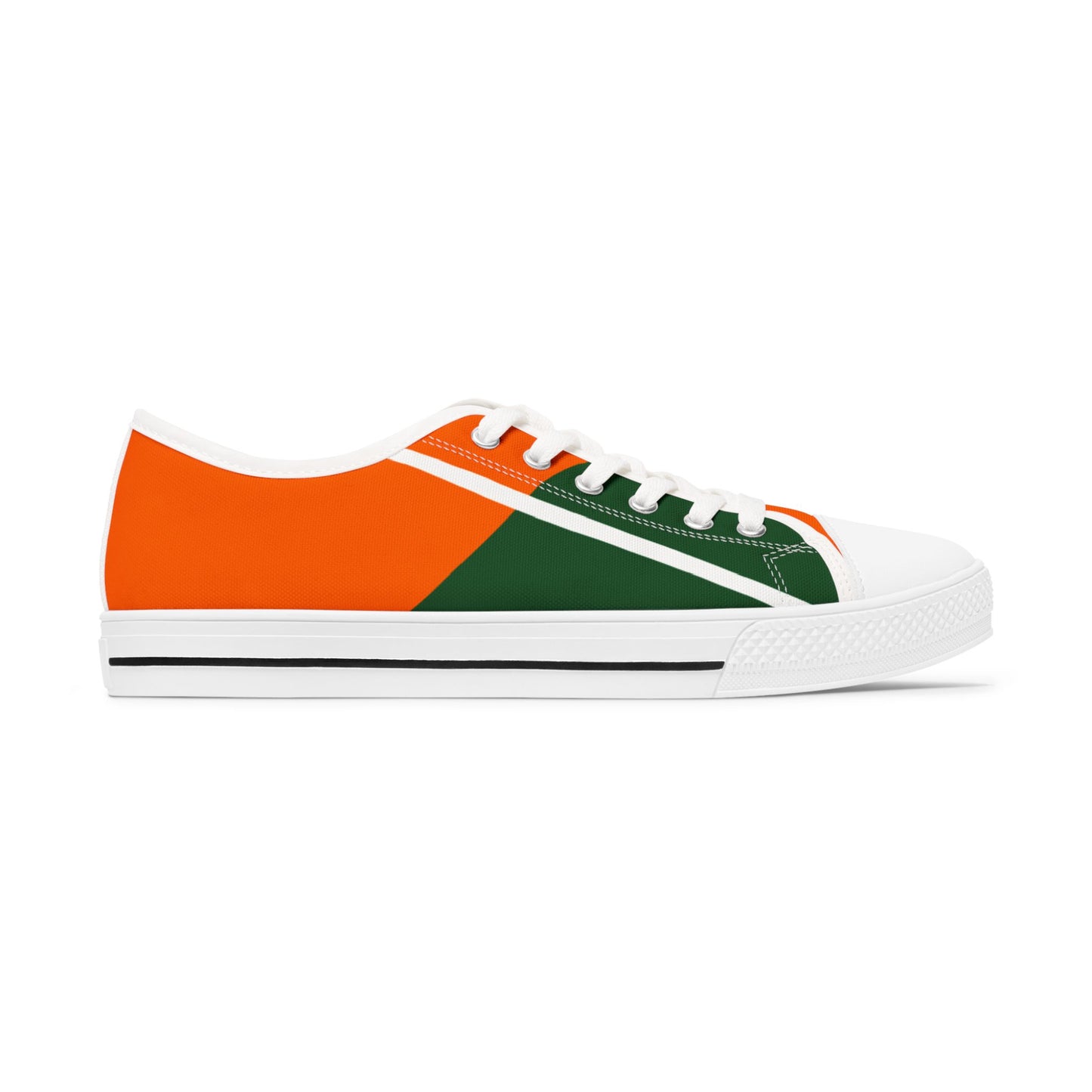 Orange Blossom Personalized Casual Canvas Shoes for Women 2