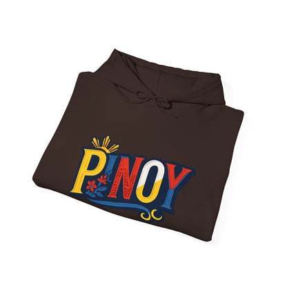 Pinoy Retro Logo Hoodie – Filipino Pride Pullover