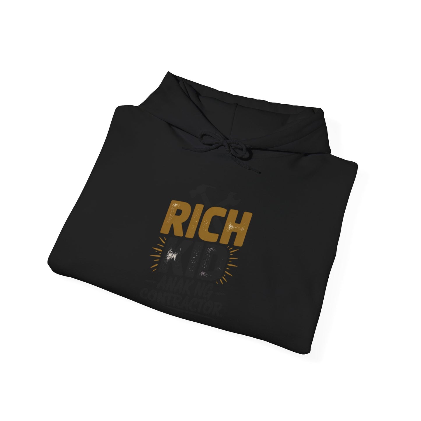 Rich Kid Anak ng Contractor Unisex Heavy Blend™ Hooded Sweatshirt