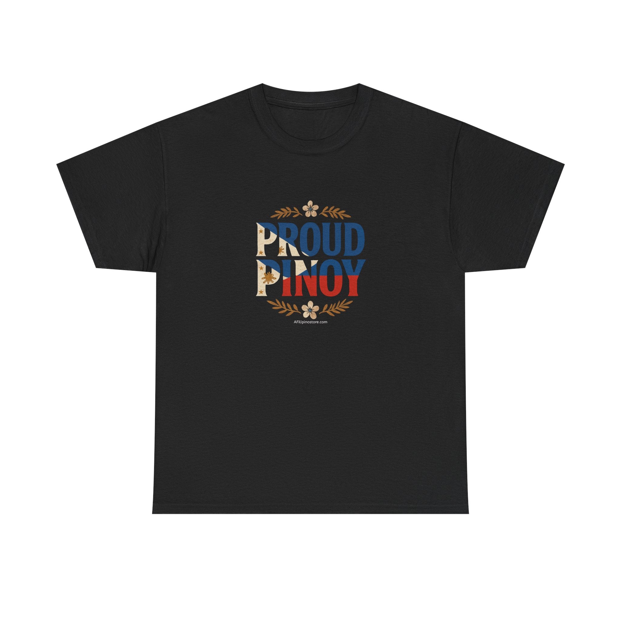 Proud Pinoy T-Shirt – Filipino Flag Pride Tee