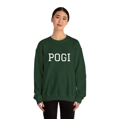 Embroidered POGI Sabi ng nanay ko Crewneck Sweatshirt — Bold Filipino Pride Pullover