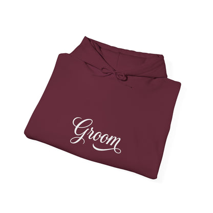 Copy of  "Bride" White Script Hoodie — Bridal Wedding Party Pullover