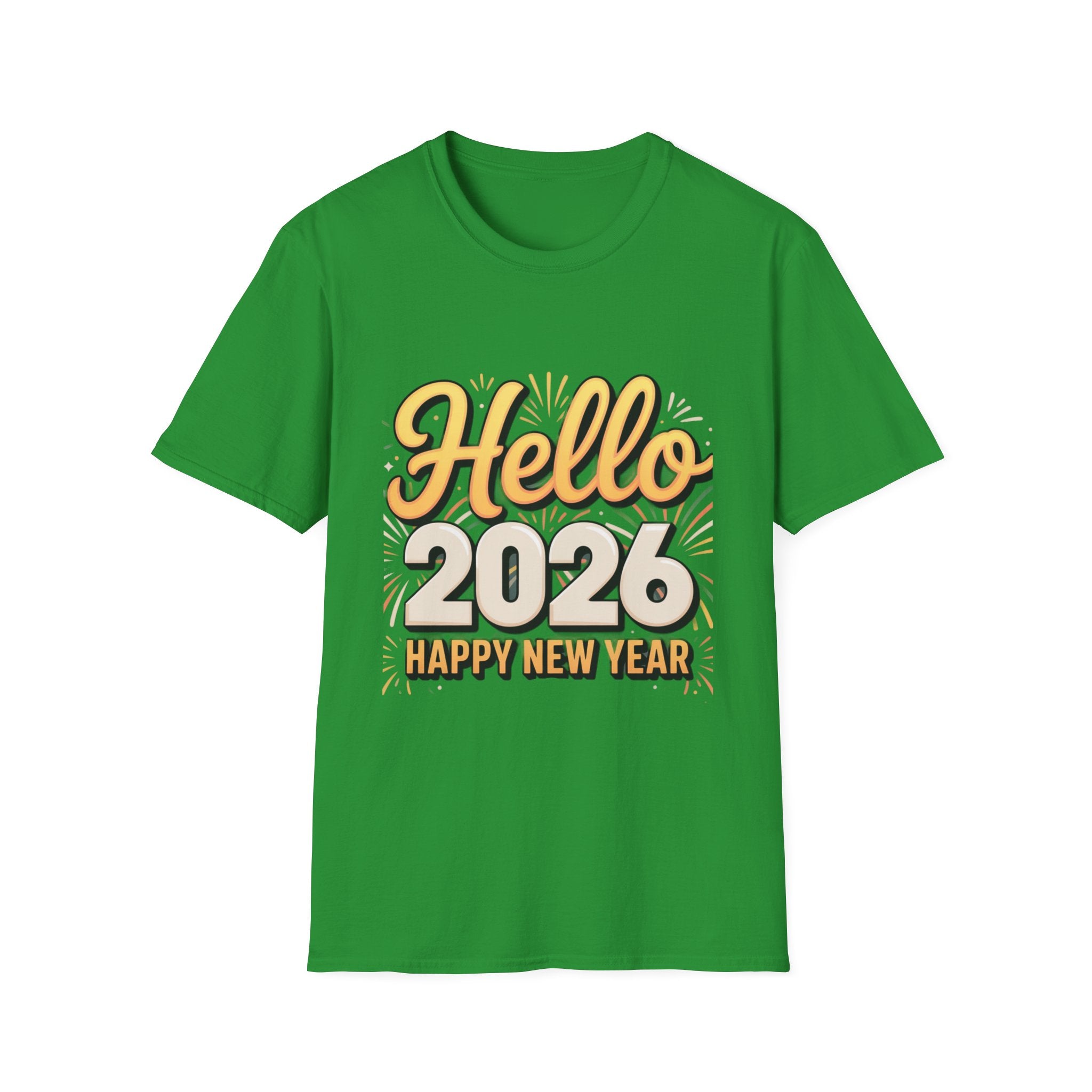 Hello 2026 Happy New Year T-Shirt