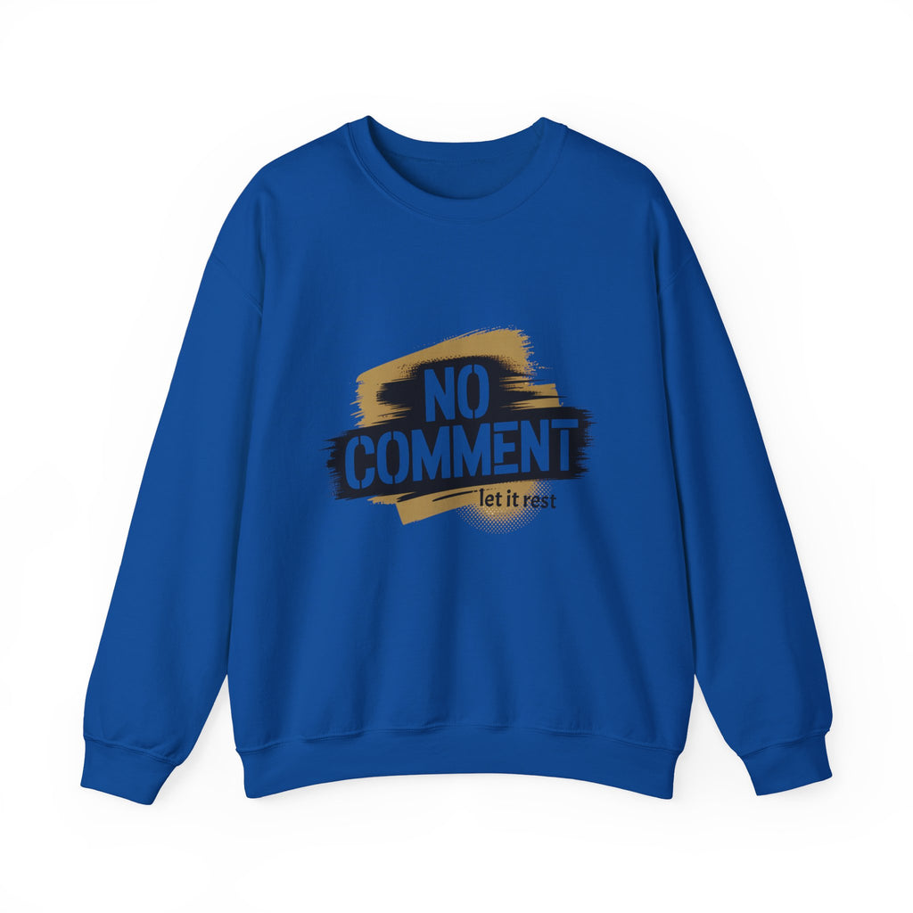 No Comment Heavy Blend Crewneck Sweatshirt