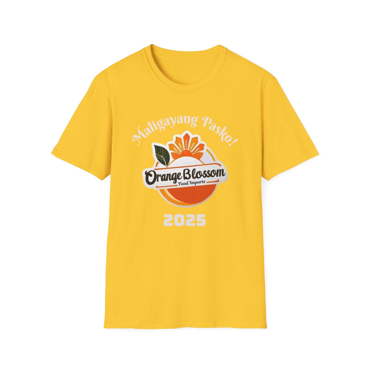 White Christmas Orange Blossom 2025 T-Shirt