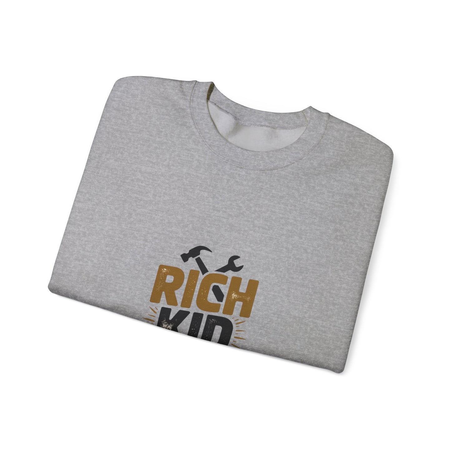 Rich Kid Anak ng Contractor Unisex Heavy Blend™ Crewneck Sweatshirt